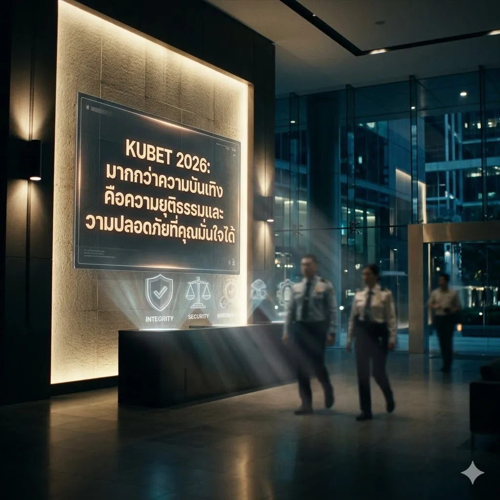 KUBET 2026: มากกว่าความบันเทิง คือความยุติธรรมและความปลอดภัยที่คุณมั่นใจได้